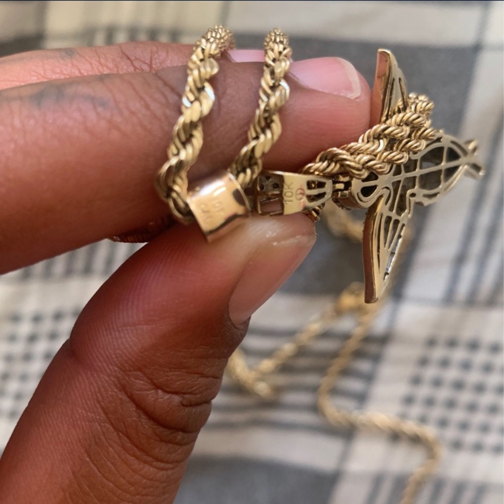 GOLD ROPE CHAINS AND PENDANTS - Picture 4 of 5